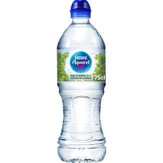 Agua Mineral Natural de Mineralización Débil  Aquarel 75 CL