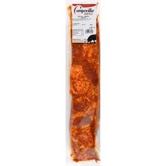 Tira de Costilla Adobada de Cerdo Ibérico Envasada al Vacío Campovilla