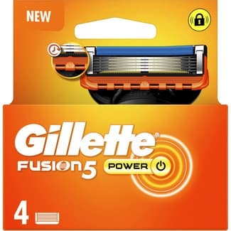 5 Recambio de Maquinilla de Afeitar Power Gillette Fusion