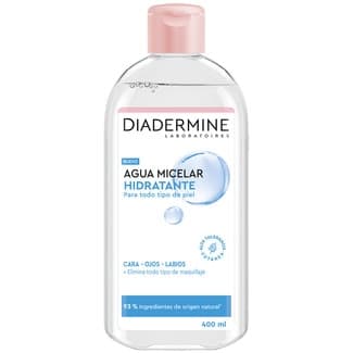 Agua Micelar Hidratante para Cara Ojos y Labios para Todo Tipo de Piel Diadermine