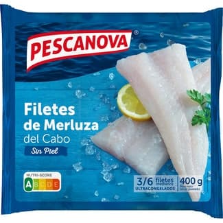 Filetes de Merluza sin Piel  Pescanova 400 G