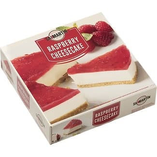 Tarta de Queso con Frambuesas SAN Martin