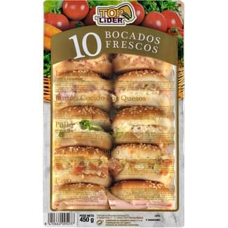 10 Bocados Frescos Toplider