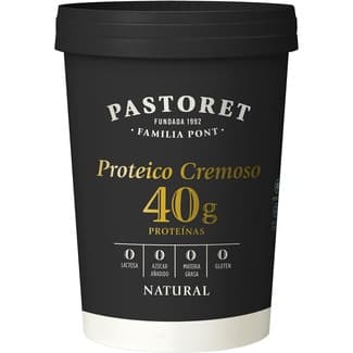 Yogur con Proteínas Natural Desnatado 0% M.g. 0% Azúcar Añadido Elaborado con Leche de Vacas que Pastan en Libertad sin Lactosa Pastoret