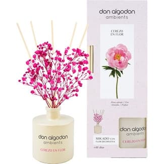Ambients Ambientador Perfumador Mikado Cerezo en Flor  DON Algodon 60 ML