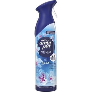 Ambientador Air Mist Lenor 2 en 1 Frescor de Primavera  Ambipur 185 ML