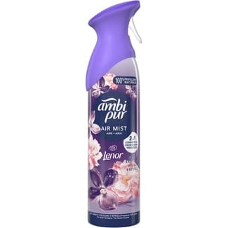 Ambientador Air Mist Lenor 2 en 1 Flores Exóticas  Ambipur 185 ML