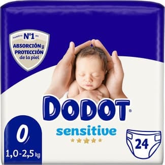 Sensitive Pañales Prematuro Menos de 3 Kg Talla 0 Dodot