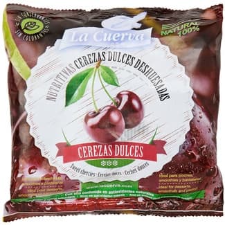Cereza Dulce Deshusada Ideal para Postres, Smoothies y Pastelería 100% Natural  la Cuerva 300 G