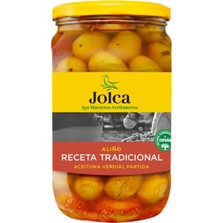 Aceituna Verdial Partida Aliño Tradicional  Jolca 400 G