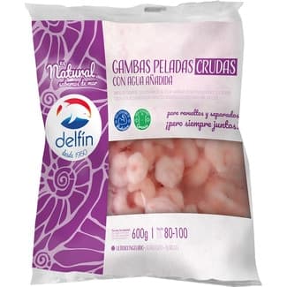 Gamba Pelada 80-100 Piezas Delfin