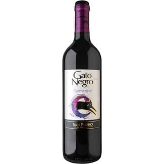 Vino Tinto Carmenere de Chile Gato Negro