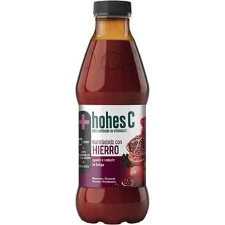 Zumo de Manzana, Granada, Tomate, Frambuesa Enriquecido con Hierro a Partir de Concentrado Hohes C