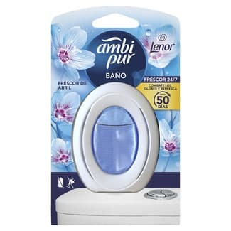 Ambientador Frescor de Abril para Baño  Ambipur Baño 1 Unidad