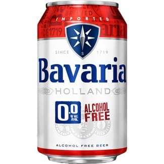0,0% Cerveza sin Alcohol Holandesa  Bavaria 33 CL