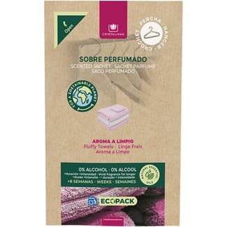 Ambientador Perfumado de Armario Aroma a Limpio  Cristalinas 1 Unidad