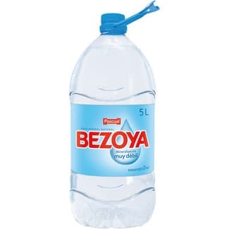 Agua Mineral Natural de Mineralización Muy Débil  Bezoya 5 L
