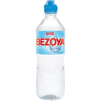Agua Mineral Natural de Mineralización Muy Débil con Tapón Sport Bezoya 75 CL