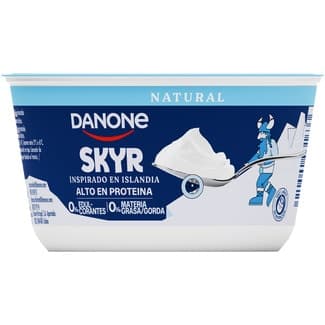 Skyr Natural Alto en Proteína 0% Edulcorantes 0% M.g. Inspirado en Islandia Danone