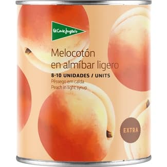 Melocotón en Almíbar en Mitades 8-10 Piezas el Corte Ingles