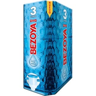 Agua Mineral Natural de Mineralización Muy Débil Bag In Box  Bezoya 3 L