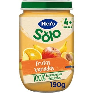 Tarrito de Frutas Variadas desde 4 Meses Hero Solo
