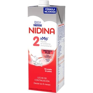 Leche Infantil de Continuación sin Aceite de Palma desde 6 Meses Nestle Nidina
