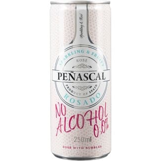 Vino Rosado de Aguja Natural sin Alcohol Peñascal