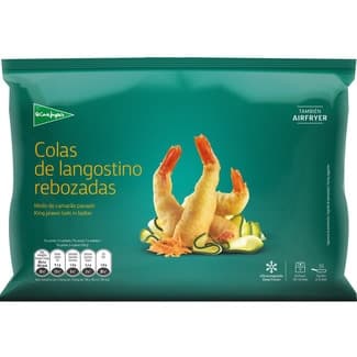 Colas de Langostino Rebozadas el Corte Ingles