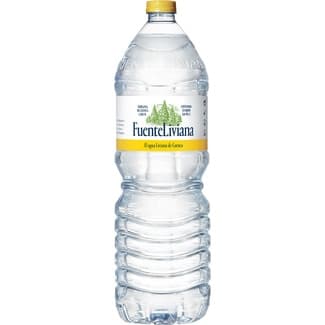 Agua Mineral Natural de Mineralización Débil  Fuente Liviana 2 L