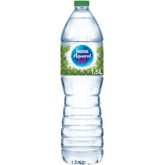 Agua Mineral Natural de Mineralización Débil  Aquarel 1.5 L