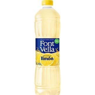 Agua Mineral Natural con Zumo de Limón Original  Font Vella 1.15 L