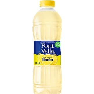 Agua Mineral Natural con Zumo de Limón Original Font Vella