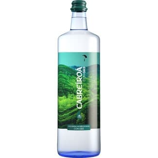 Agua Mineral Natural de Galicia con Gas (envase de Vidrio) Cabreiroa 75 CL