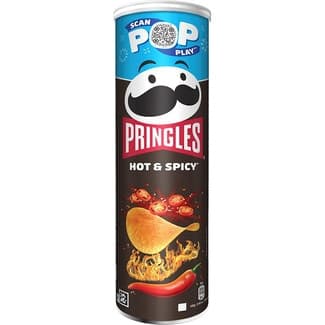 Aperitivo Frito de Patata Sabor Hot & Spicy  Pringles 185 G