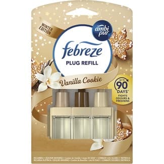 Ambientador Eléctrico Febreze Vainilla Cookie  Ambipur Electric 1 Unidad