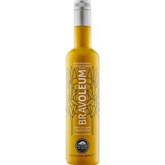 Aceite de Oliva Virgen Extra Extracción en Frío Variedad Nevadillo Blanco  Bravoleum 500 ML