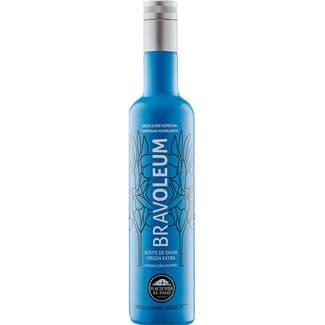 Aceite de Oliva Virgen Extra Exttracción en Frío Variedad Hojiblanca  Bravoleum 500 ML