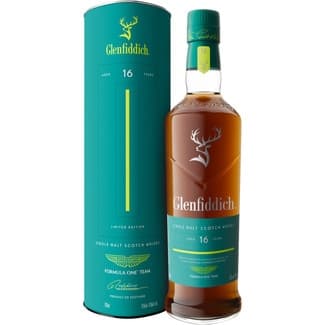 Whisky Escocés Formula One Team de 16 Años Glenfiddich
