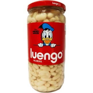 Alubia Blanca Cocida Disney Mickey Mouse  Luengo 600 G
