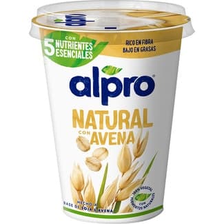 Big Pot Especialidad Vegetal de Soja Natural con Avena bajo en Azúcares sin Lactosa Alpro