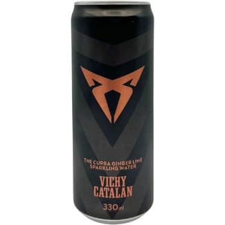 Agua con Gas The Cupra con Jengibre y Lima Vichy Catalan