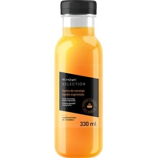 Zumo de Naranja Recién Exprimido  el Corte Ingles Selection 330 ML