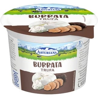 Toscanella Burrata de Vaca con Trufa Asturiana