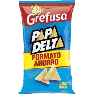 Aperitivos de Patata Papa Delta sin Gluten Formato Ahorro Grefusa 135 G