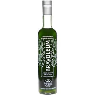 Aceite de Oliva Virgen Extra Extracción en Frío Selección Especial Primer Día de Cosecha  Bravoleum 500 ML
