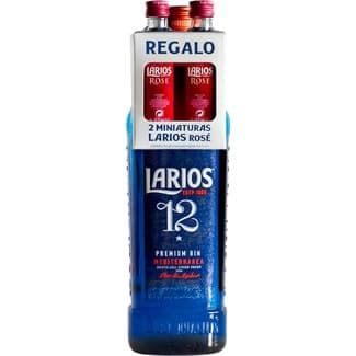 12 Ginebra Premium Mediterránea con Flor de Azahar Larios