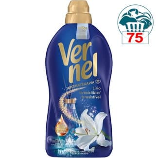 Aromaterapia Suavizante Concentrado Lirio Irresistible con Aceites Esenciales  Vernel 75 Dosis
