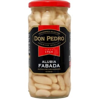 Alubia Fabada Blanca Cocida  DON Pedro 300 G