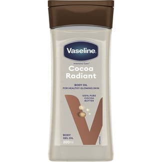 Aceite Corporal en Gel Cocoa Radiant 100% Manteca de Cacao Vaseline